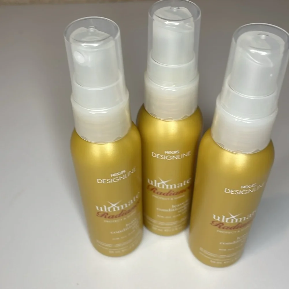 3 Regis Ultimate Radiance Leave-In Conditioning Styler - 2 fl. Oz. Lot o…